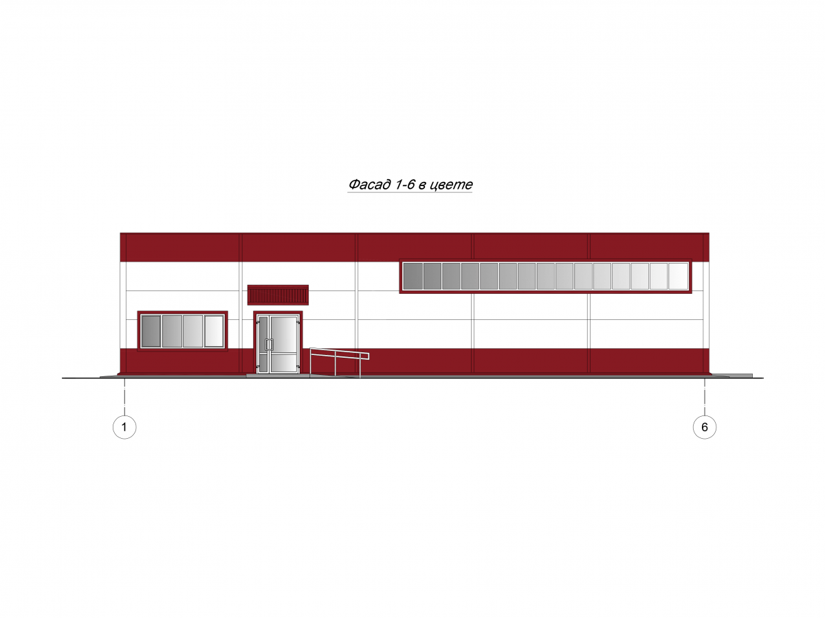 3D визуализация Магазин из сэндвич-панелей - фото 10