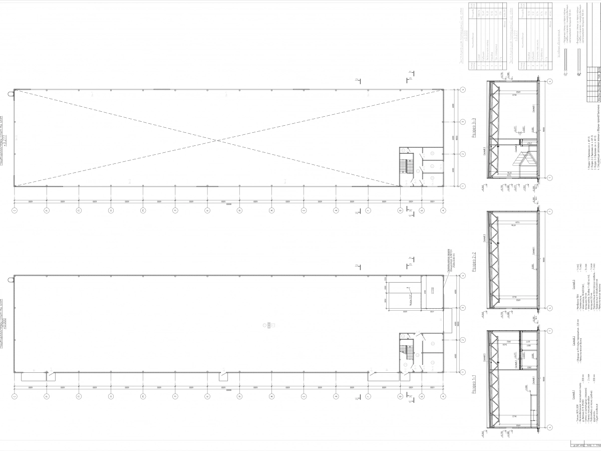 Планировка Склад из сэндвич панелей -  фото 3