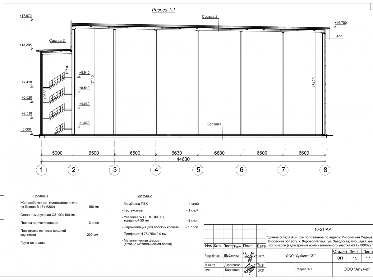 3D визуализация Склад-ангар из сэндвич-панелей - фото 29